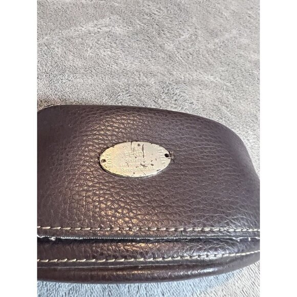 FENDI Selleria Serie Numerata 100% Leather Logo Sunglasses Soft Case Ita… main image 7